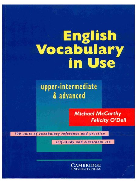 English Vocabulary in Use Advanced with Answers and CD-ROM