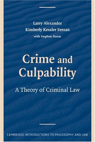 Crime and Culpability