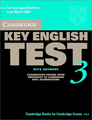 Cambridge Key English Test 3 with Answers