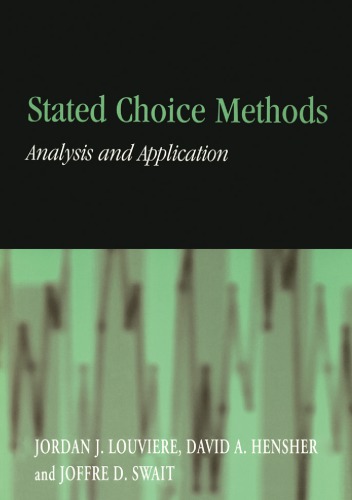 Stated Choice Methods