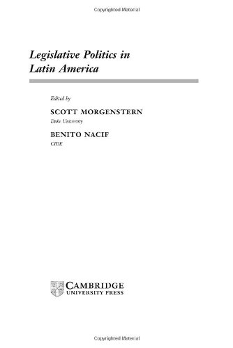 Legislative Politics in Latin America