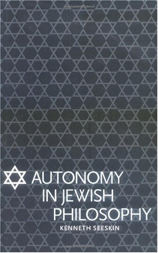 Autonomy in Jewish Philosophy