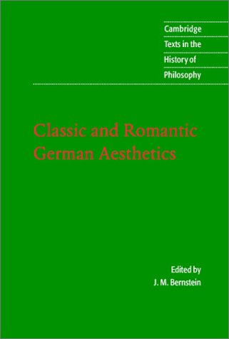 Classic and Romantic German Aesthetics