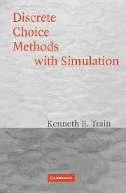 Discrete Choice Methods with Simulation