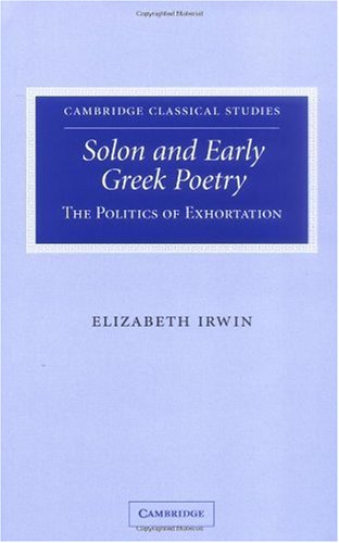 Solon and Early Greek Poetry