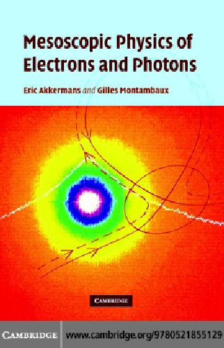 Mesoscopic Physics of Electrons and Photons