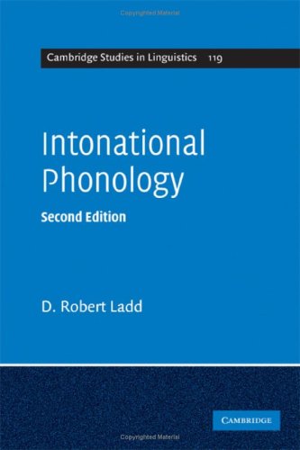 Intonational Phonology