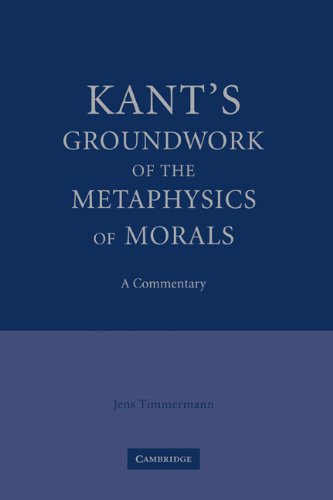 Kant's Groundwork of the Metaphysics of Morals