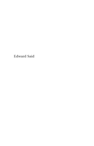 Edward Said