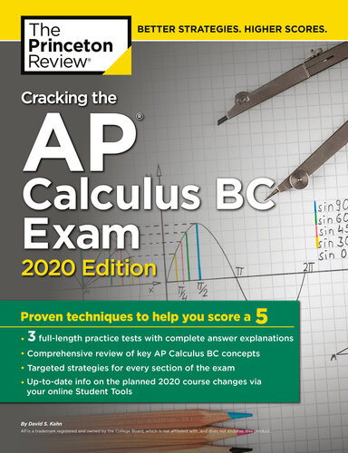 Cracking the AP Calculus BC Exam, 2020 Edition