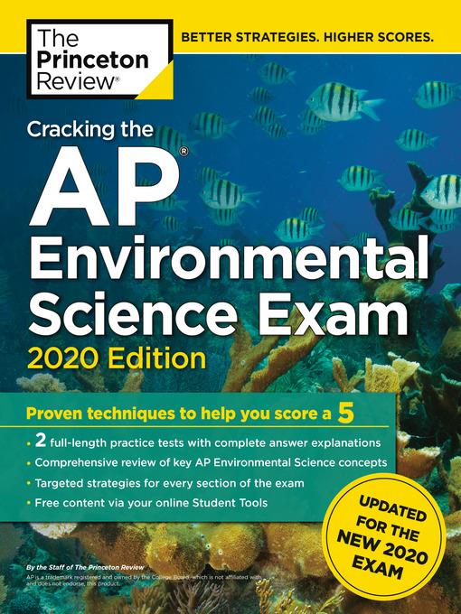 Cracking the AP Environmental Science Exam, 2020 Edition