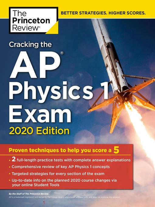 Cracking the AP Physics 1 Exam, 2020 Edition