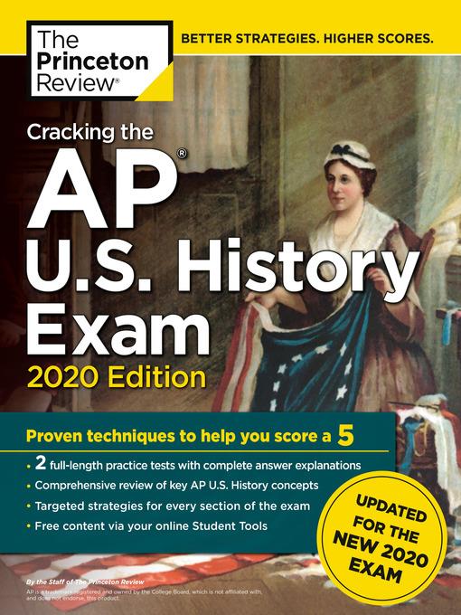 Cracking the AP U.S. History Exam, 2020 Edition