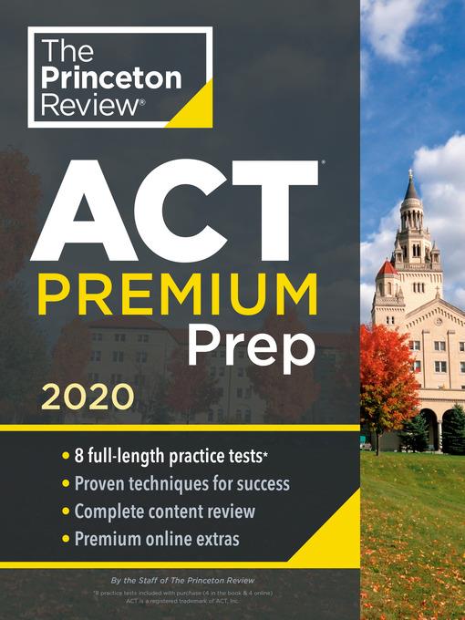 Princeton Review ACT Premium Prep, 2020