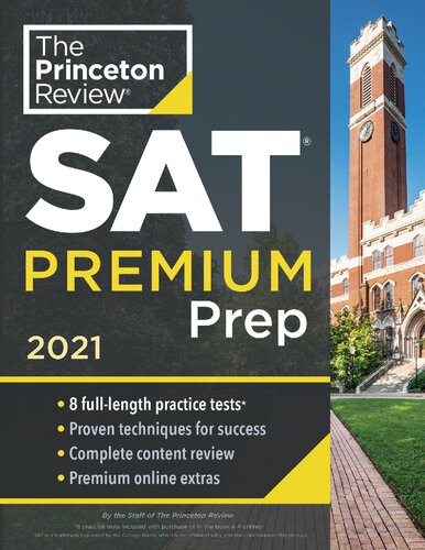 Princeton Review SAT Premium Prep, 2021