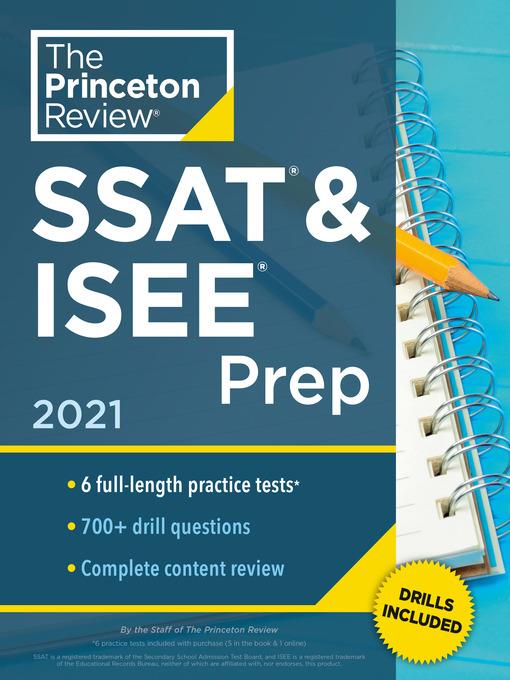 Princeton Review SSAT & ISEE Prep, 2021