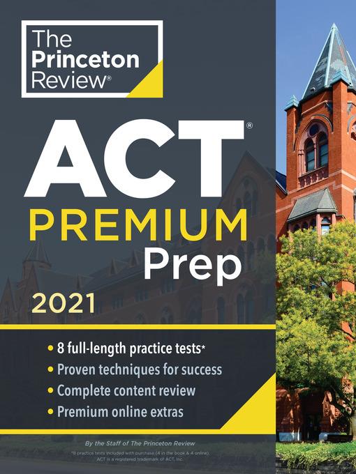 Princeton Review ACT Premium Prep, 2021