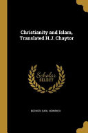 Christianity and Islam