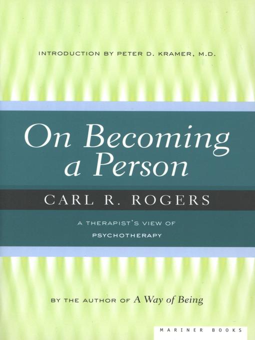 On Becoming a Person