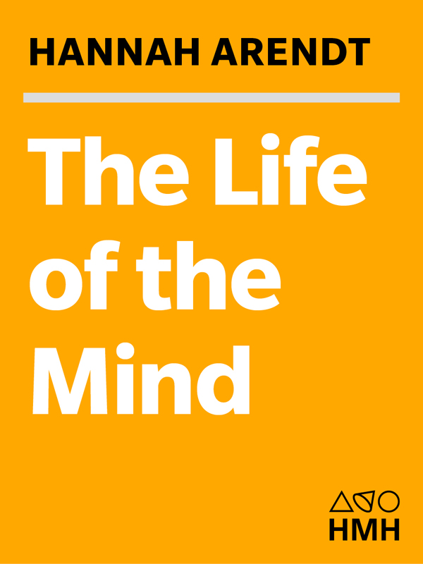 The Life of the Mind