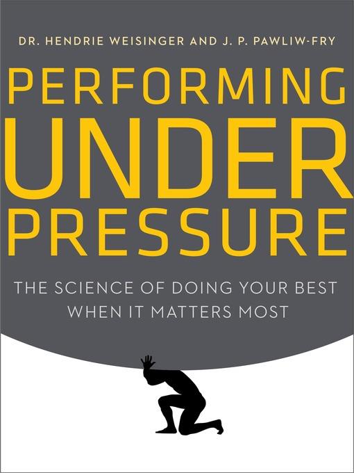 Performing Under Pressure