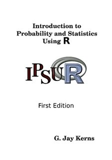 Introduction To Probability And Statistics Using R