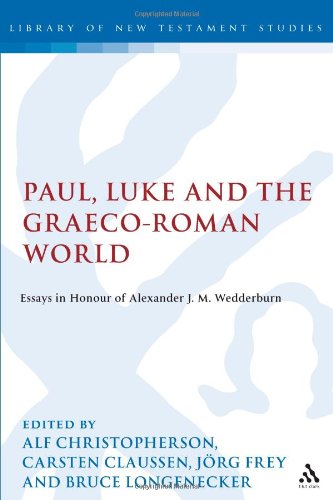 Paul, Luke and the Graeco-Roman World