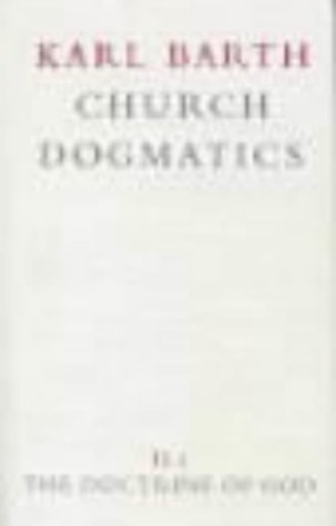 Church Dogmatics 2.1