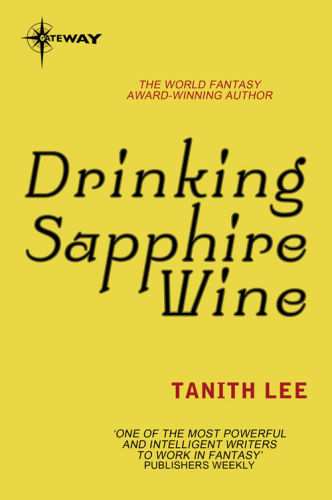 Drinking sapphire wine