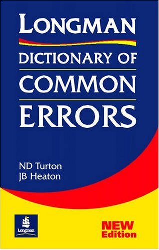 Longman Dictionary Of Common Errors