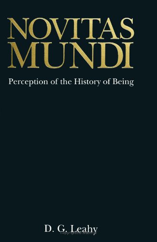 Novitas mundi : perception of the history of being