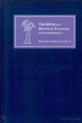 The Medieval Mystical Tradition in England, Ireland and Wales