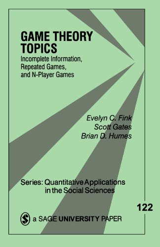 Game theory topics : incomplete information, repeated games, and N-player games