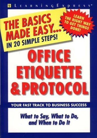 Office etiquette and protocol