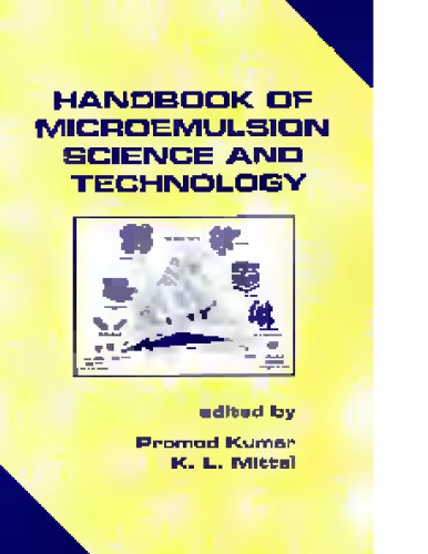 Handbook of microemulsion science and technology