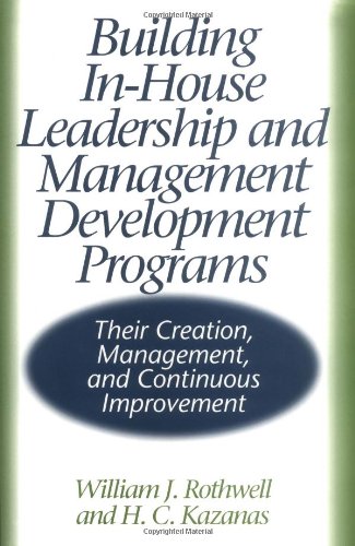 Building in-house leadership and management development programs : their creation, management, and continuous improvement