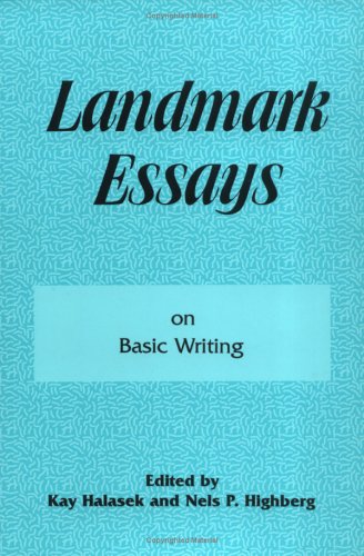Landmark essays on basic writing