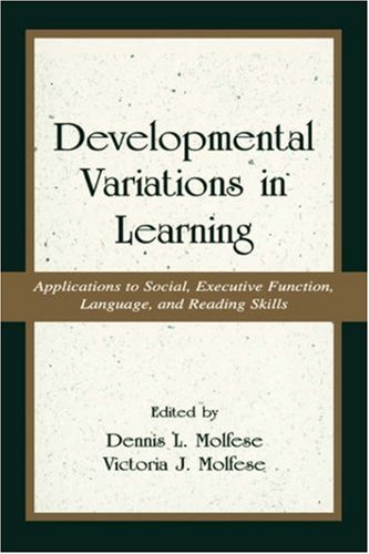 Developmental Variations in Learning