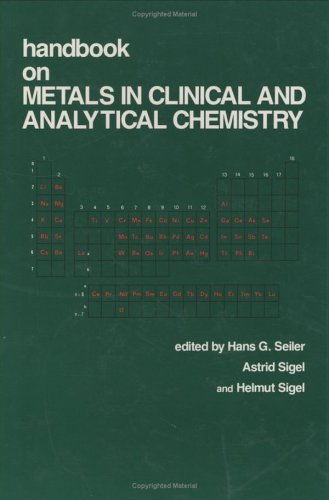 Handbook on metals in clinical and analytical chemistry