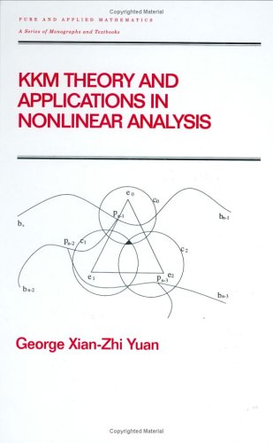 KKM theory and applications in nonlinear analysis