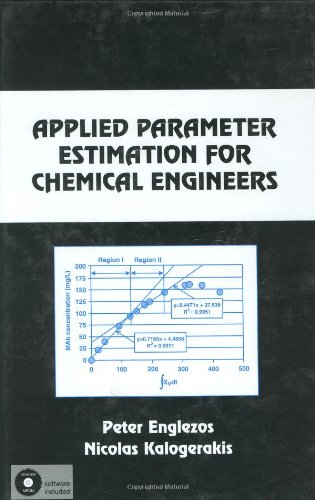 Applied parameter estimation for chemical engineers