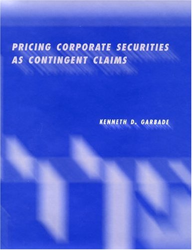 Pricing corporate securities as contingent claims