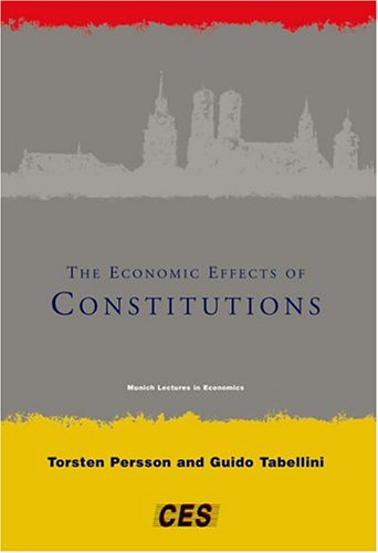 The economic effects of constitutions