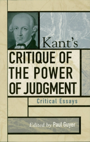 Kant's Critique of the Power of Judgment