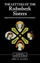 The Letters of the Rožmberk Sisters