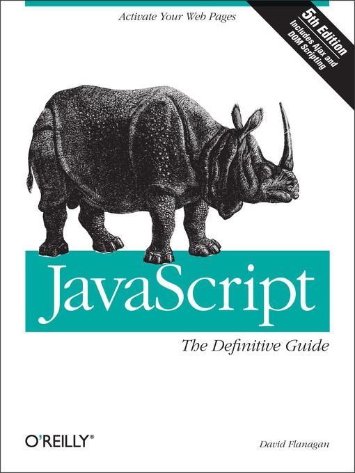 JavaScript:  the Definitive Guide