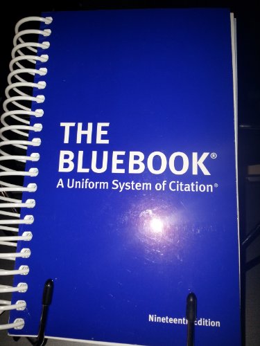 The Bluebook