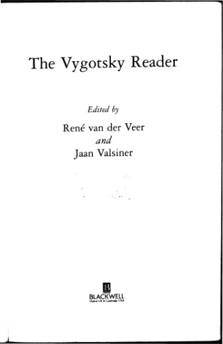 The Vygotsky Reader