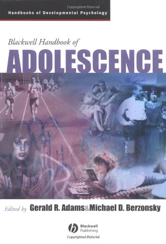 Blackwell Handbook of Adolescence