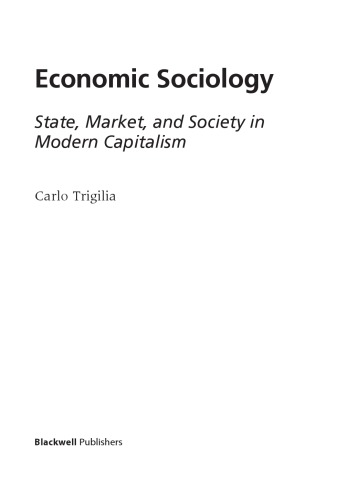 Economic Sociology